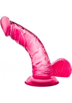 B Yours Sweet N Hard 08 Dildo With Balls - Pink