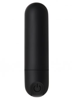 All Powerful USB Rechargeable Bullet Waterproof Black