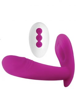 Bliss Power Punch USB Magnetic Rechargeable Silicone Dual Vibe Vibrator Waterproof Pink