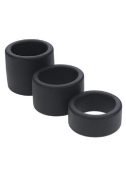 Levelz Liquid Silicone Ball Strap Set of 3 - (S