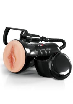 PDX Extreme Wet Pussies Super Sucker XXL Stroker - Pussy - Vanilla