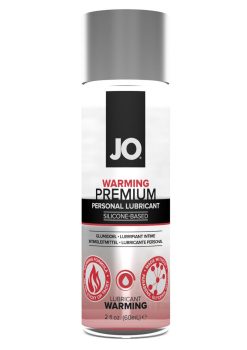 JO Premium Warming Silicone Based Lubricant 2oz