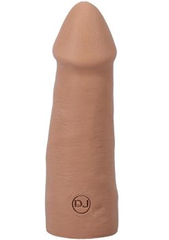 The Realistic Cock Ultraskyn Removable Vac-U-Lock Suction Cup 5in - Caramel