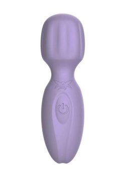 Pixey 2GO Rechargeable Silicone Mini Wand - Lilla Purple