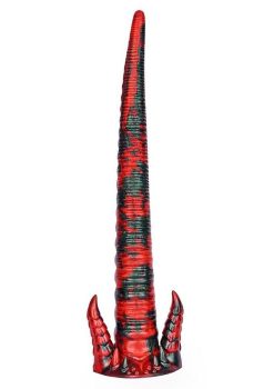 Monstar Cock OctoCock Silicone Dildo - Green/Pink