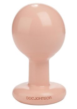 The Classic Round Butt Plug - Medium - Vanilla