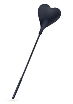Temptasia Ardor Silicone Heart Crop - Black